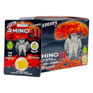 HS RHINO 11 GUMMY 24CT
