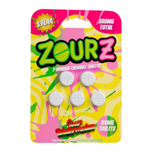 ZOUR Z 7-HYDROXY 100MG 10CT $34.99 SOUR WATERMELON