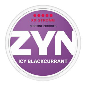 ZYN ICY BLACKCURRANT XX-STRONG 5CT (SWEDEN)