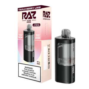 RAZ VUE PODS 50K 5PK TRIPLE BERRY LIME