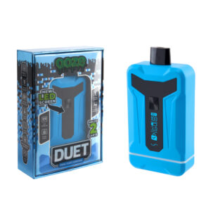 OOZE DUET DUAL CARTRIDGE VAPORIZER ARCTIC BLUE 510 BATTERY