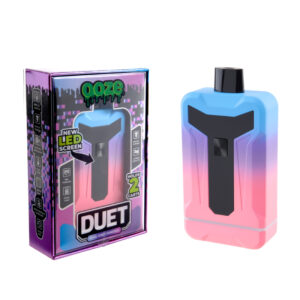 OOZE DUET DUAL CARTRIDGE VAPORIZER TWILIGHT 510 BATTERY