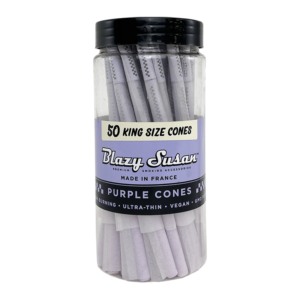 BLAZY SUSAN PURPLE CONES KING SIZE 50CT