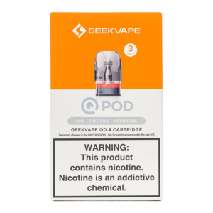 GEEK VAPE PODS & COILS TYPE Q SERIES CARTRIDGES SIDE FILL 0.4 3PK
