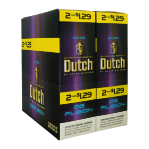 DUTCH MASTER OG FUSION 2 FOR 1.29 2PK