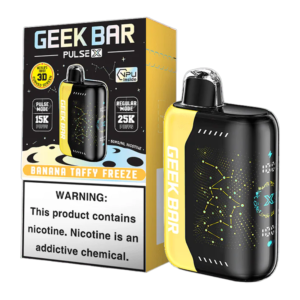 GEEK BAR PULSE X  25K BANANA TAFFY FREEZE