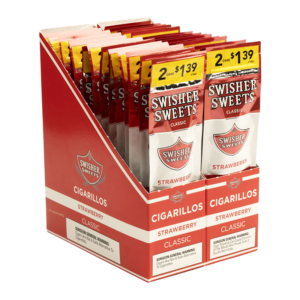 SWISHER SWEETS 2FOR1.39 STRAWBERRY
