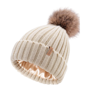 BEANIE HATS WITH FUR LINNING -12CT