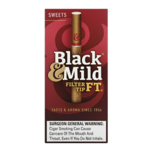 BLACK & MILD FILTER TIP SWEETS 5PACK