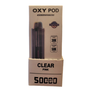 OXY POD 50K 5CT CLEAR PINK