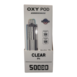 OXY POD 50K 5% 5CT CLEAR