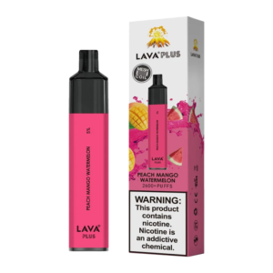 LAVA PLUS 2600PF PEACH MANGO WATERMELON (10CT)