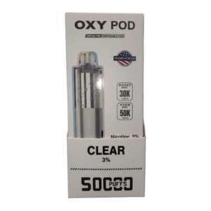 OXY POD 50K 3% 5CT CLEAR