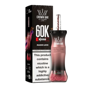 AL FAKHER CROWN BAR 60K E-HOSE DISPO 6MG MAGIC LOVE