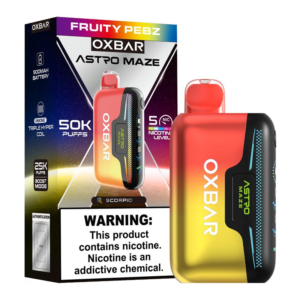 OXBAR ASTRO MAZE 50K DISPO 5CT FRUITY PEBZ