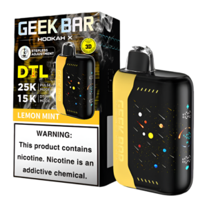 GEEK BAR HOOKAH X 25K 6MG LEMON MINT