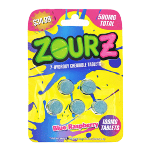 ZOUR Z 7-HYDROXY 500MG 10CT