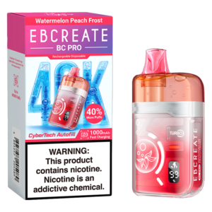 EBCREATE BC PRO DISPO 40K 5CT WATERMELON PEACH FROST