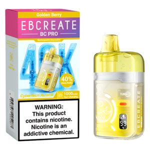 EBCREATE BC PRO DISPO 40K 5CT GOLDEN BERRY