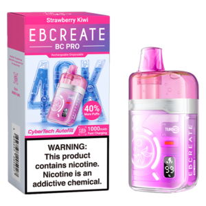 EBCREATE BC PRO DISPO 40K 5CT STRAWBERRY KIWI