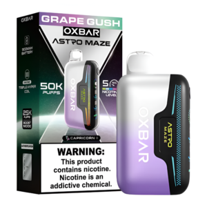 OXBAR ASTRO MAZE 50K DISPO 5CT GRAPE GUSH
