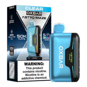 OXBAR ASTRO MAZE 50K DISPO 5CT CLEAR