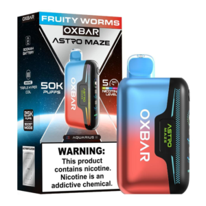 OXBAR ASTRO MAZE 50K DISPO 5CT FRUITY WORMS