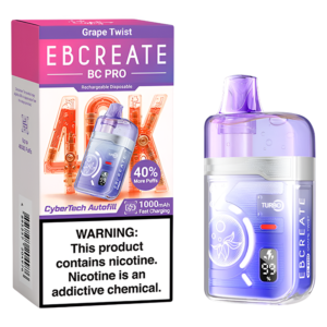 EBCREATE BC PRO DISPO 40K 5CT GRAPE TWIST
