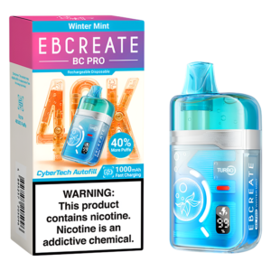 EBCREATE BC PRO DISPO 40K 5CT WINTER MINT