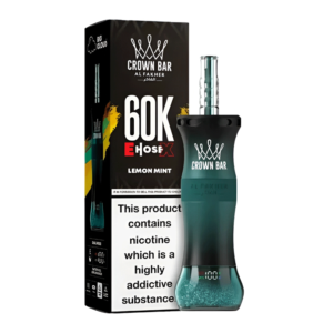 AL FAKHER CROWN BAR 60K E-HOSE DISPO 6MG LEMON MINT