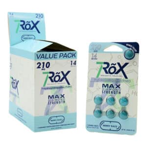 7 ROX 210MG (BERRY RAZZ) 7CT/10PK