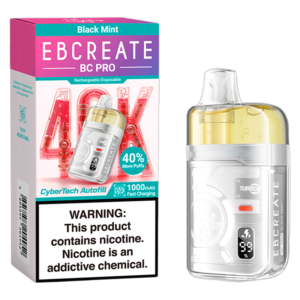 EBCREATE BC PRO DISPO 40K 5CT BLACK MINT