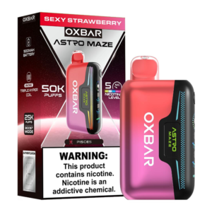 OXBAR ASTRO MAZE 50K DISPO 5CT SEXY STRAWBERRY