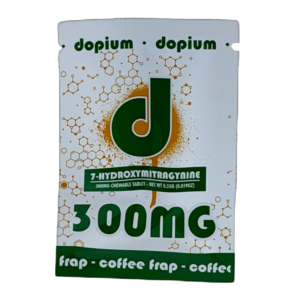 DOPIUM 7-HYDROXY 9000MG (30CT/1PK) 300MG PER/TAB COFFEE FRAP