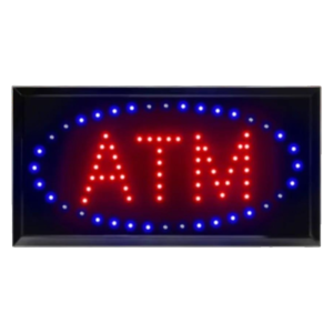 ATM LED SIGN (19X10)