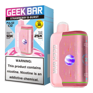 GEEK BAR PULSE X 2 50K STRAWBERRY B-BURST