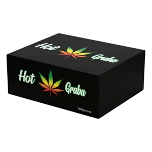 HOT GRABBA RASTA LEAF -BOX OF  100PC