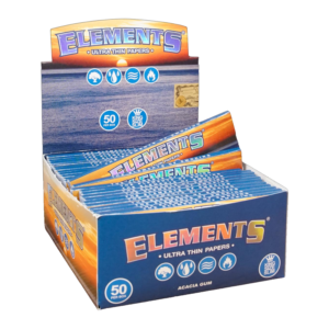 ELEMENT KINGSIZE SLIM ROLLING PAPER 50 PER BOX