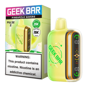 GEEK BAR PULSE 2 25K PINEAPPLE SAVERS