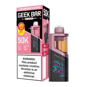 GEEK BAR CLIO PLATINUM POD 50K STRAWBERRY B-BURST