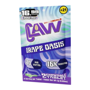 CLAW BOTANICALS 9000MG/TAB/30CT GRAPE OASIS 16.99$