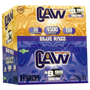 CLAW BOTANICALS 4500MG/TAB/30CT BLUE RAZZ 9.99$