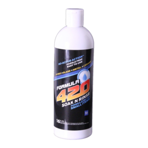FORMULA 420 SOAK N RINSE GLASS CLEANER 16OZ 20CT